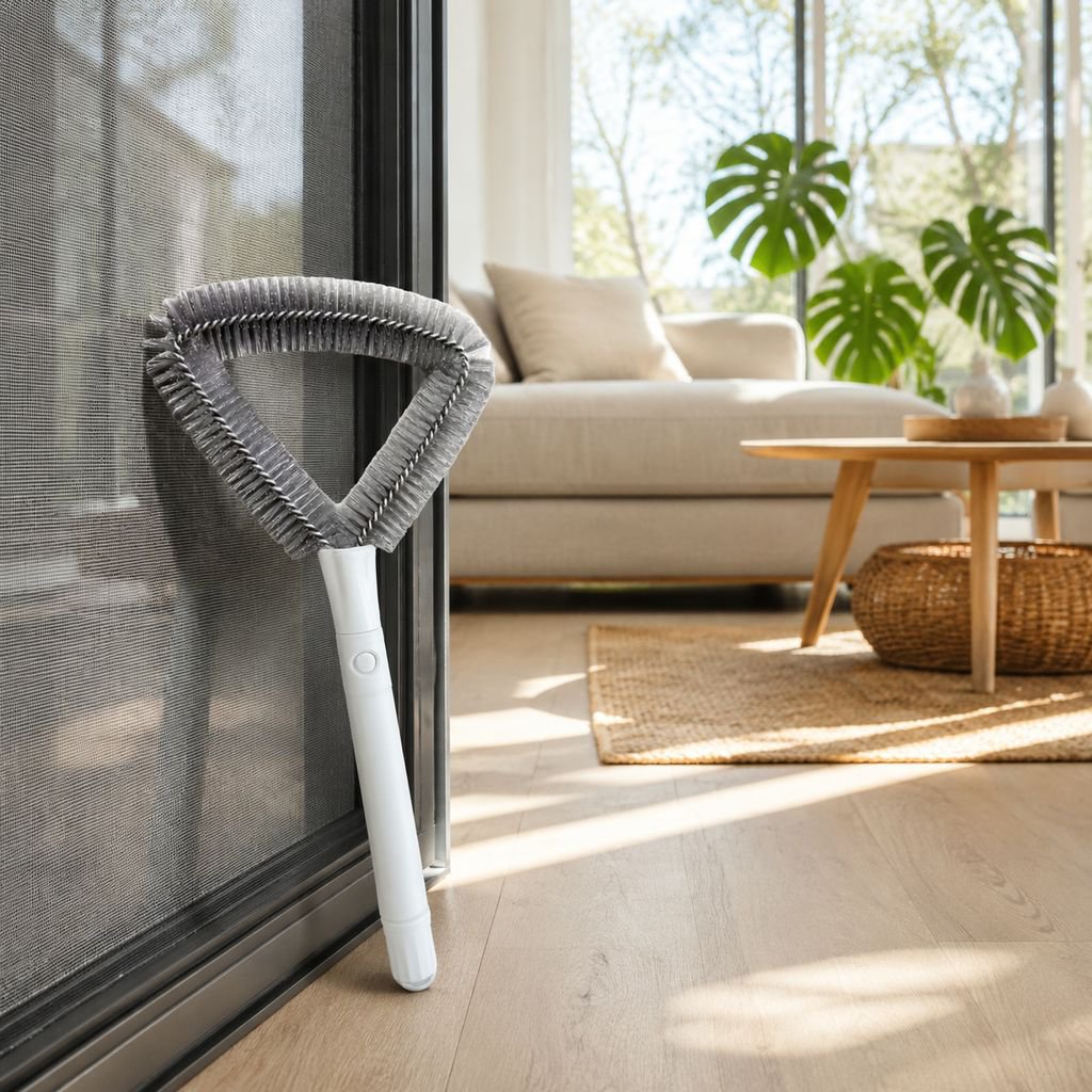 No-Removal Washable Mesh Screen Cleaning Brush
