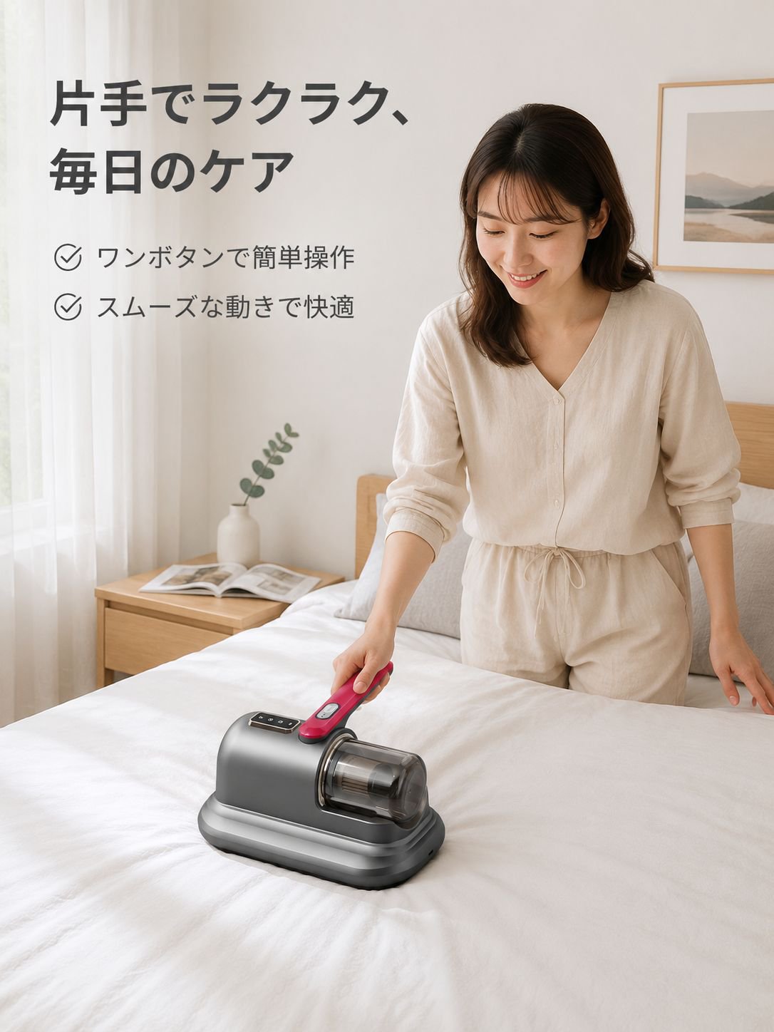 携帯用ダニ掃除機
