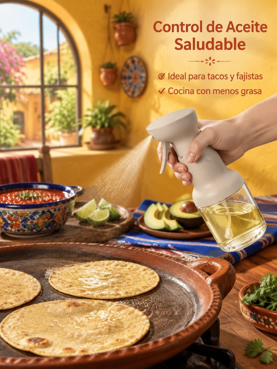 Dispensador de aceite