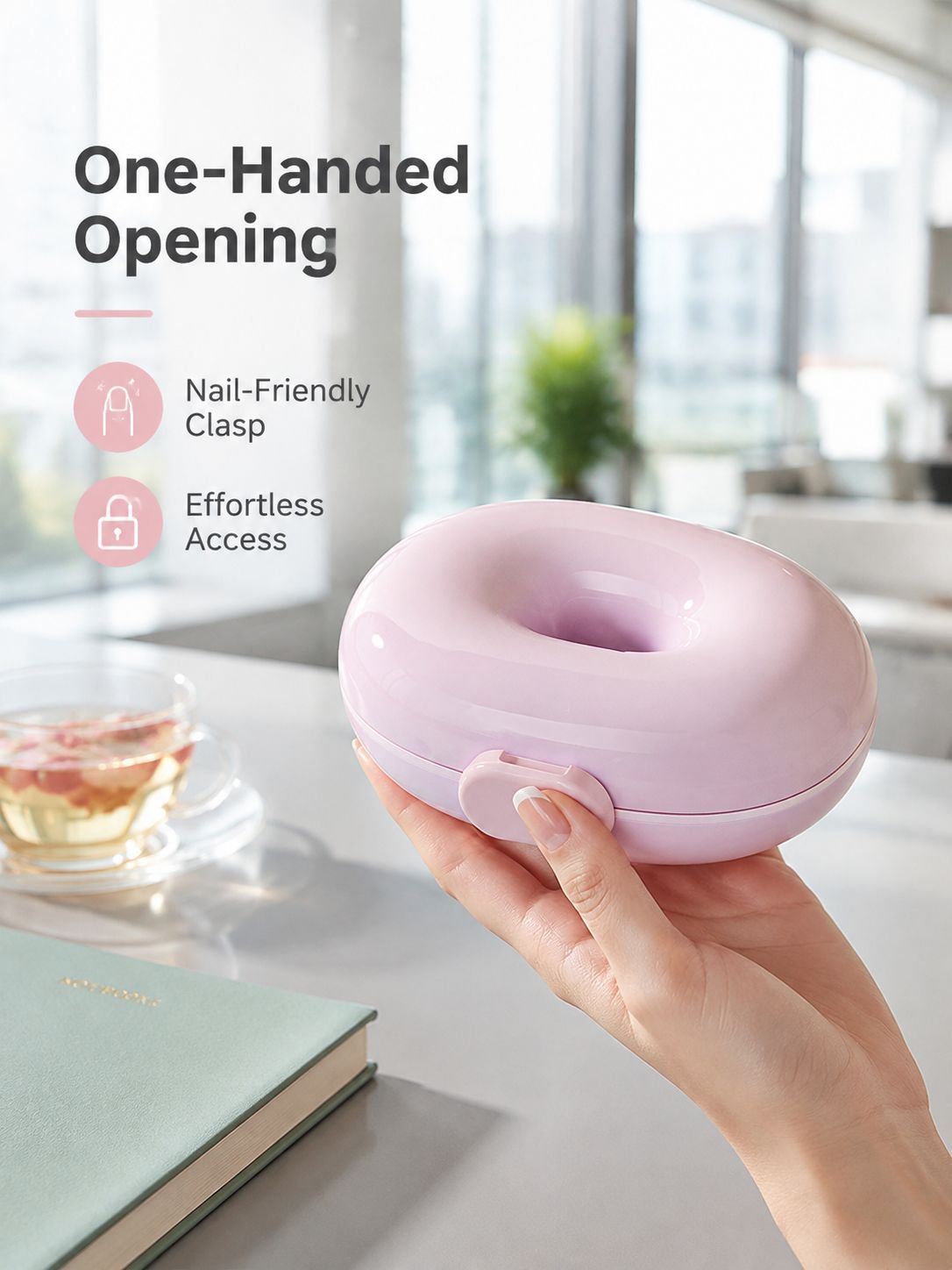Clip-type Partition Jewelry Organizer