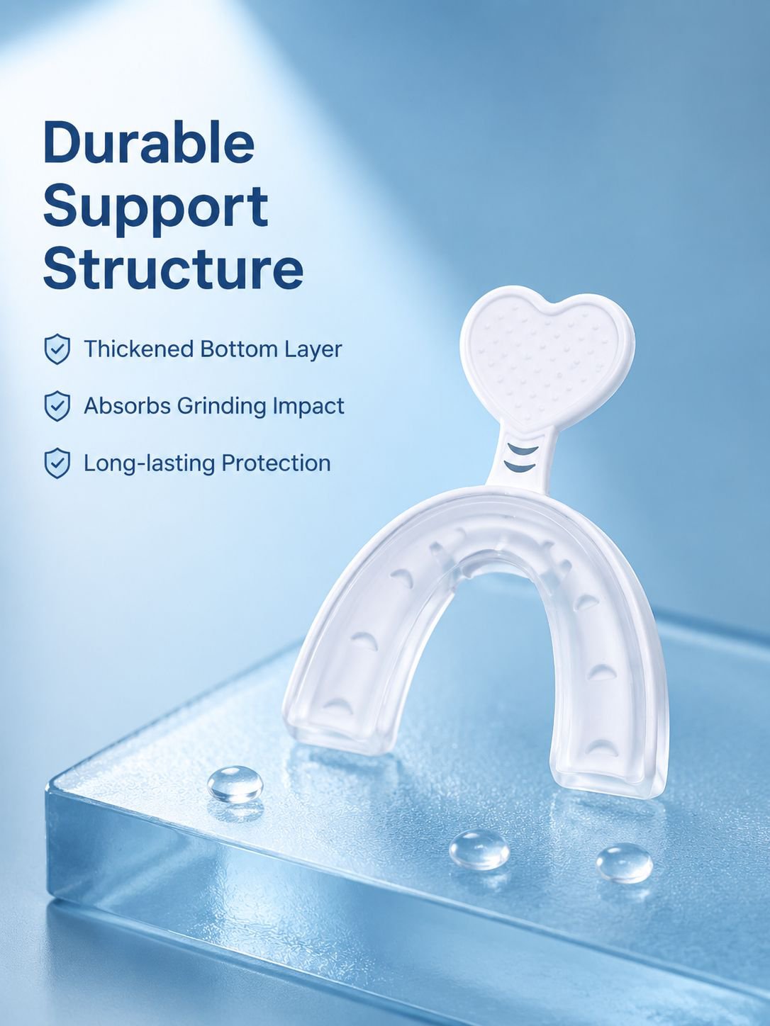 Night Guard Dental Kit with Support, Tooth Box and Bite Gel