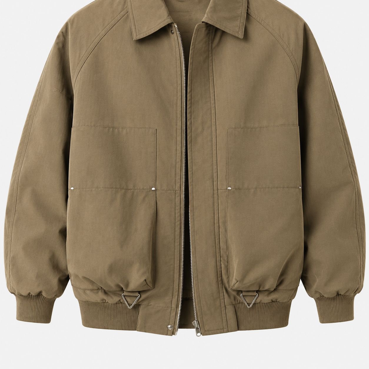 Mature Elegant Short Collar Men's Jacket