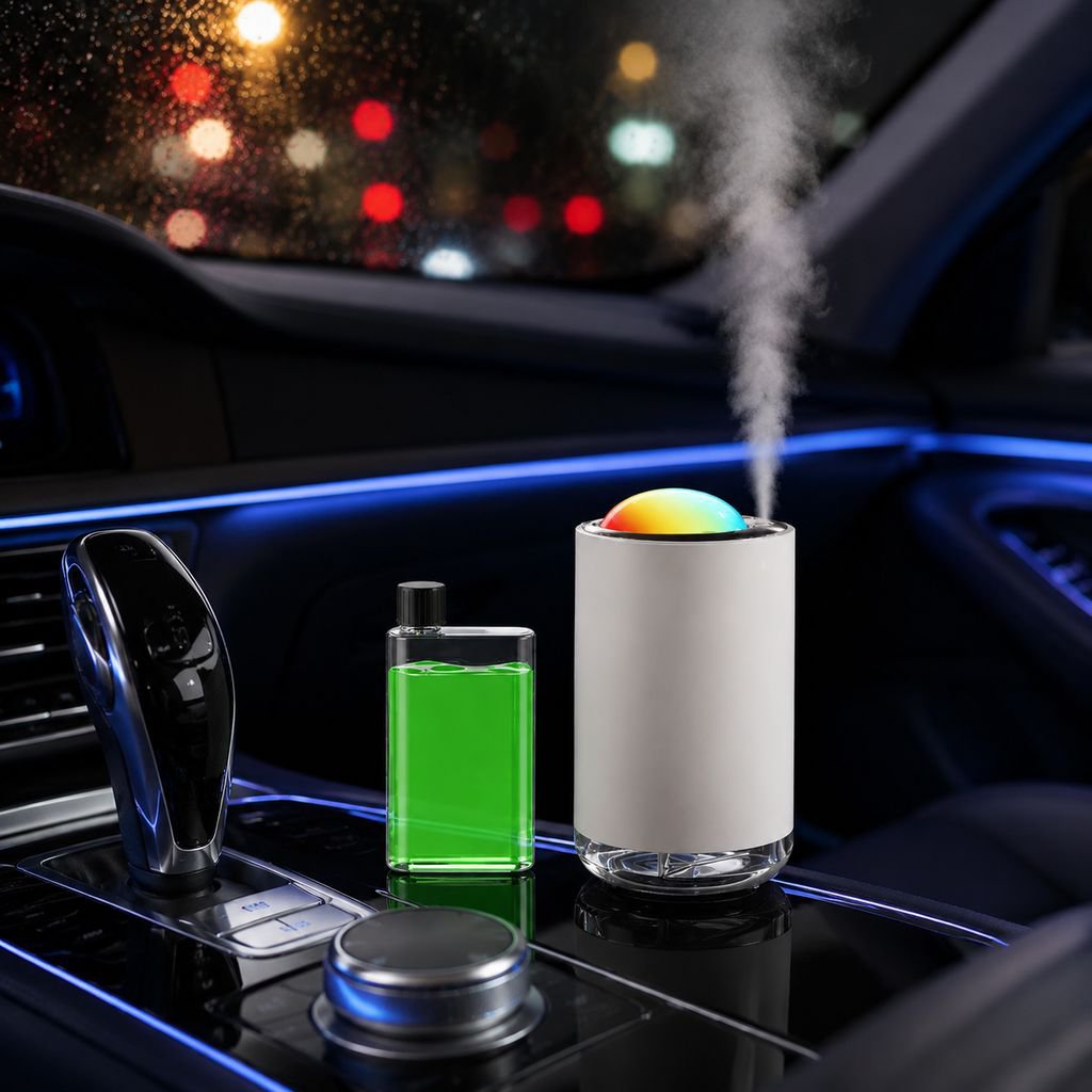 Ladies car perfume machine emitting gentle scent