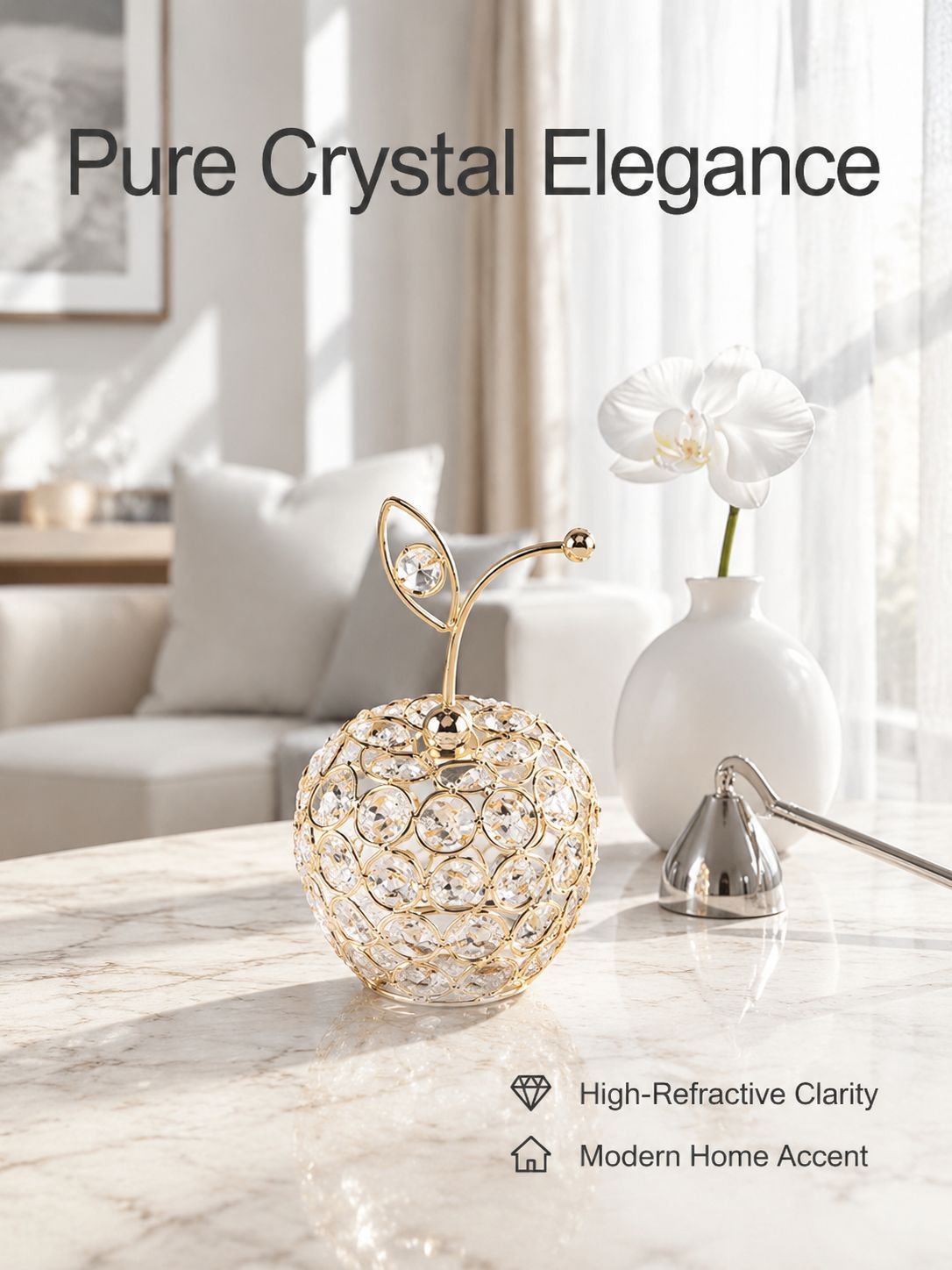 Crystal Fruit Home Decor Crafts