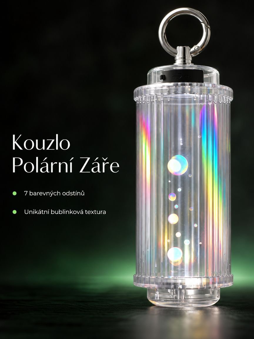 Venkovní kempingová lampa, atmosférická lampa do stanu