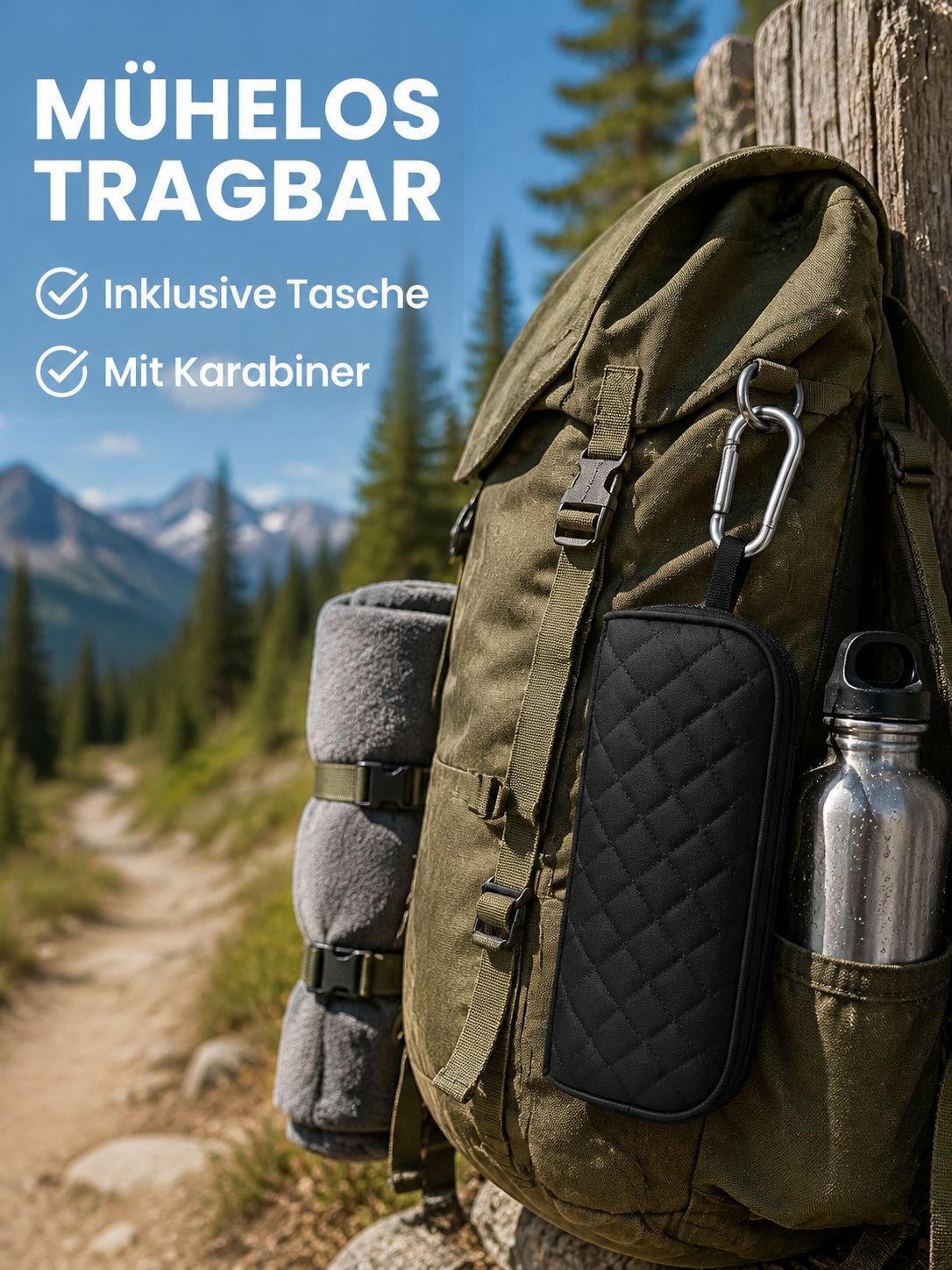 Leichter Klapphocker, tragbarer Klapphocker, tragbarer Outdoor-Hocker für Camping