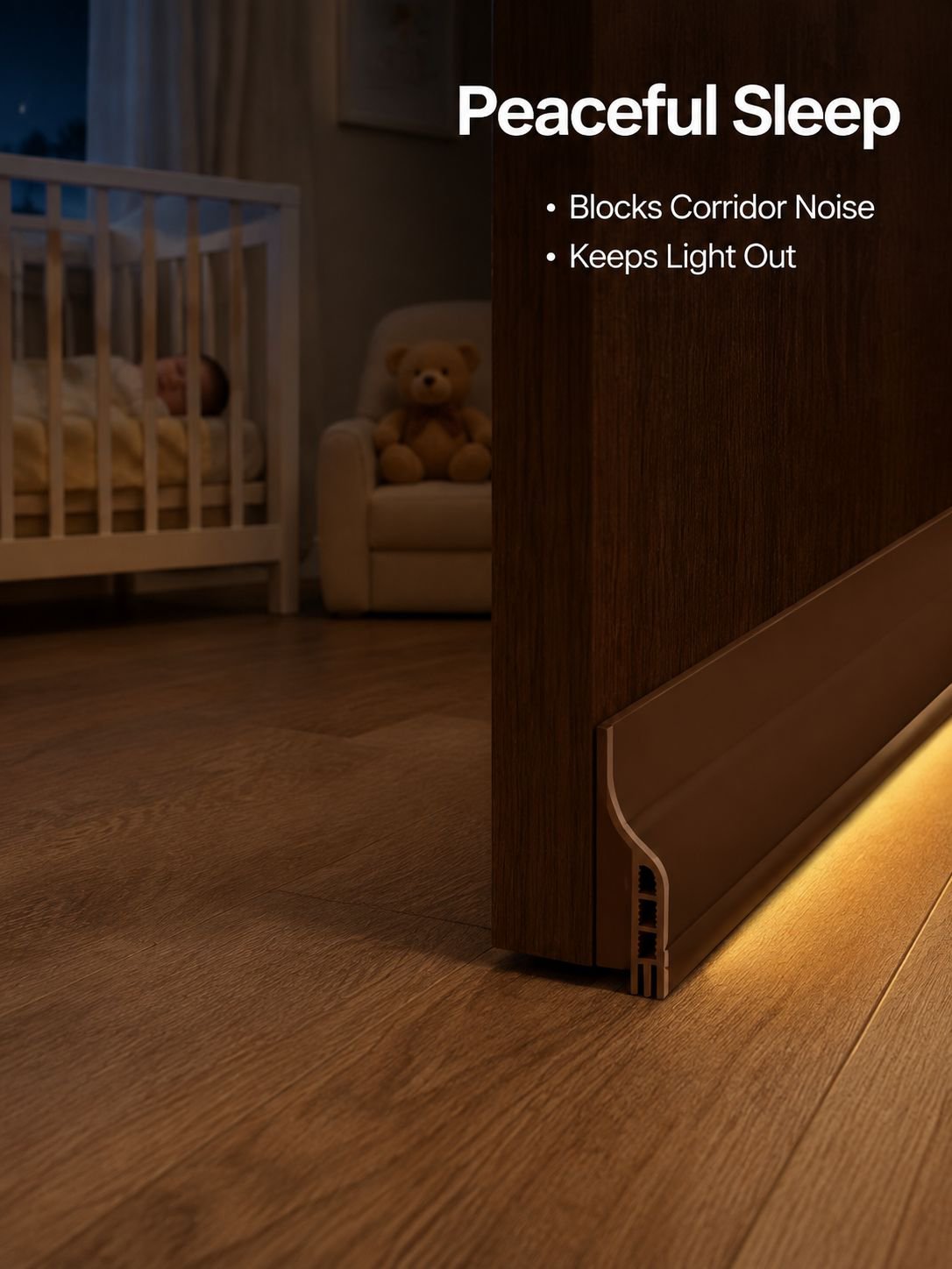 Home Door Bottom Soundproof Seal