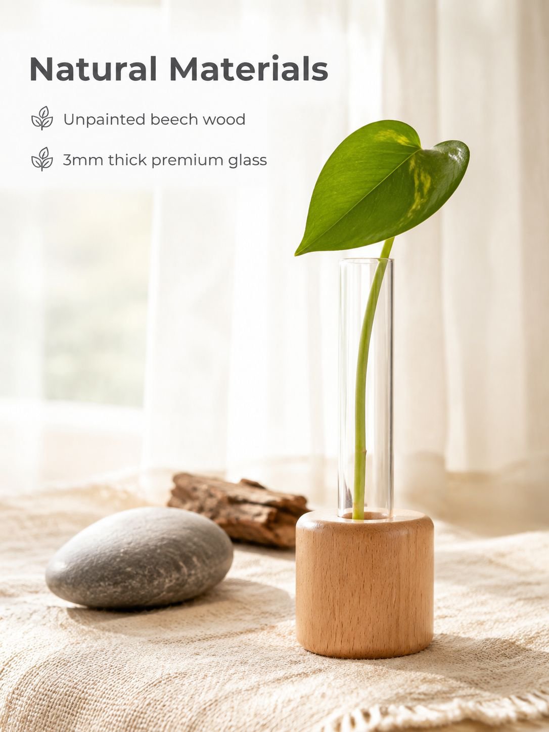 test tube vase ornaments
