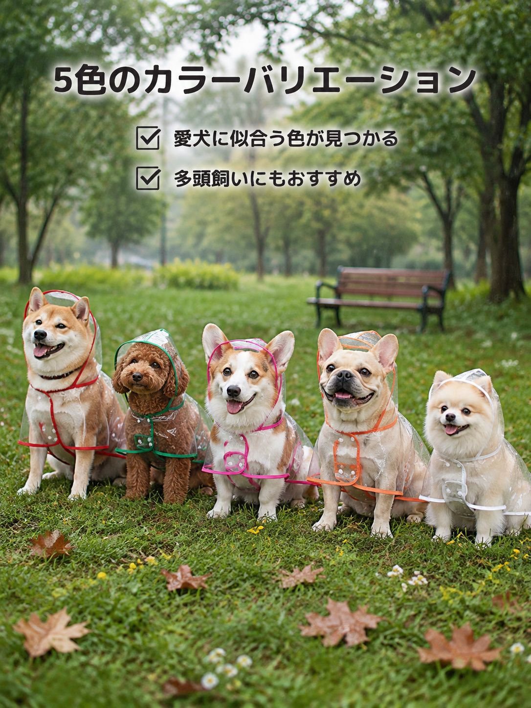 犬用レインコート