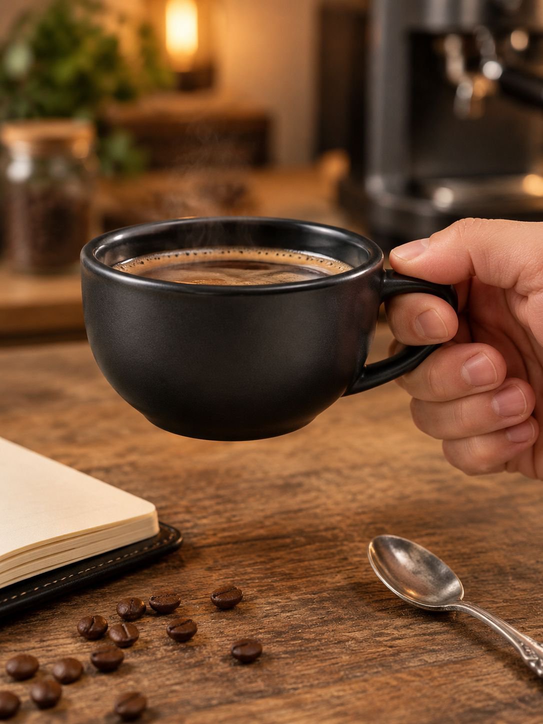 Perfect ceramic coffee cup set for coffee and tea lovers