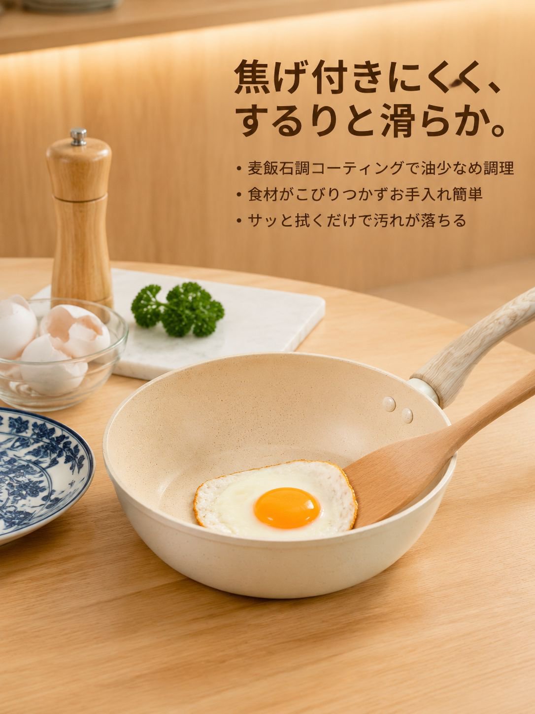 家庭用ノンスティックフライパン