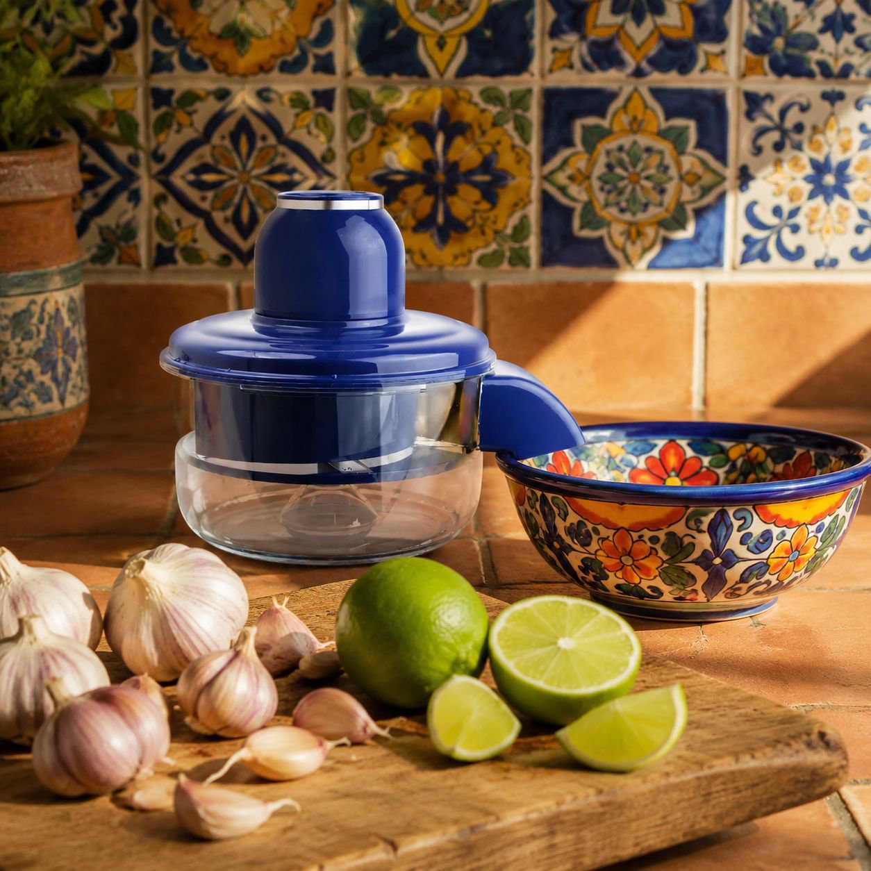 Pequeña cocina peladora eléctrica de ajo