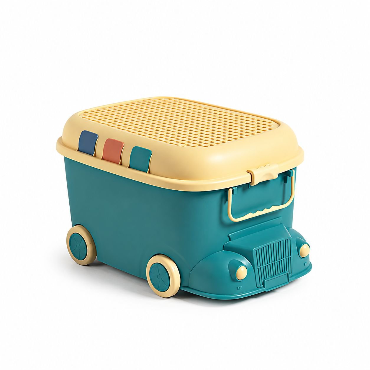 Train-Shaped Kids Toy Storage Bin