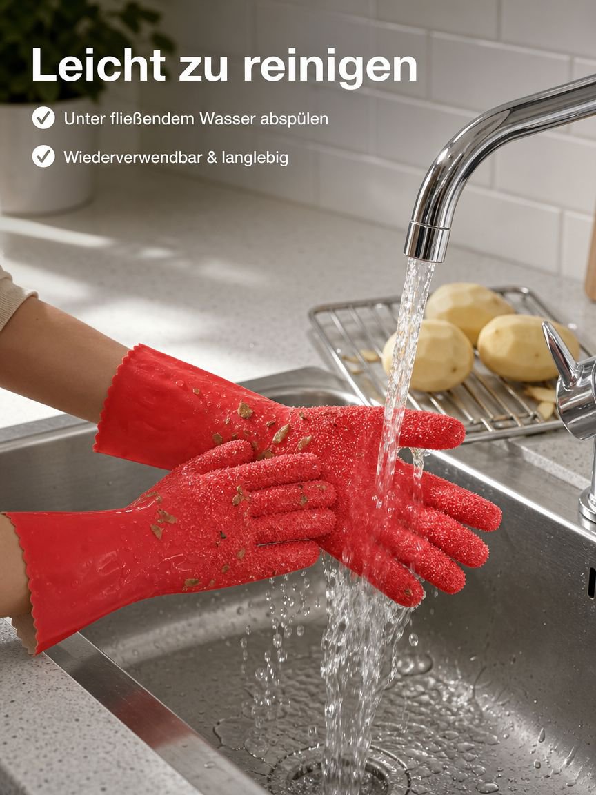 Kartoffelschälhandschuhe Japanische Kartoffelschälhandschuhe/Schälhandschuhe/rutschfeste Handschuhe/