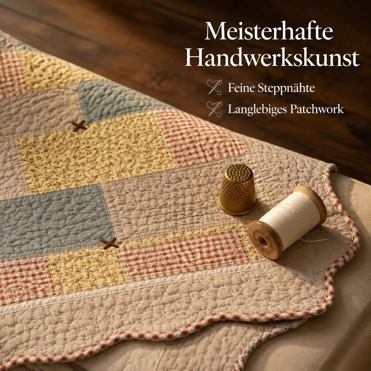 Sofakissen aus dicker Baumwolle im Landhausstil