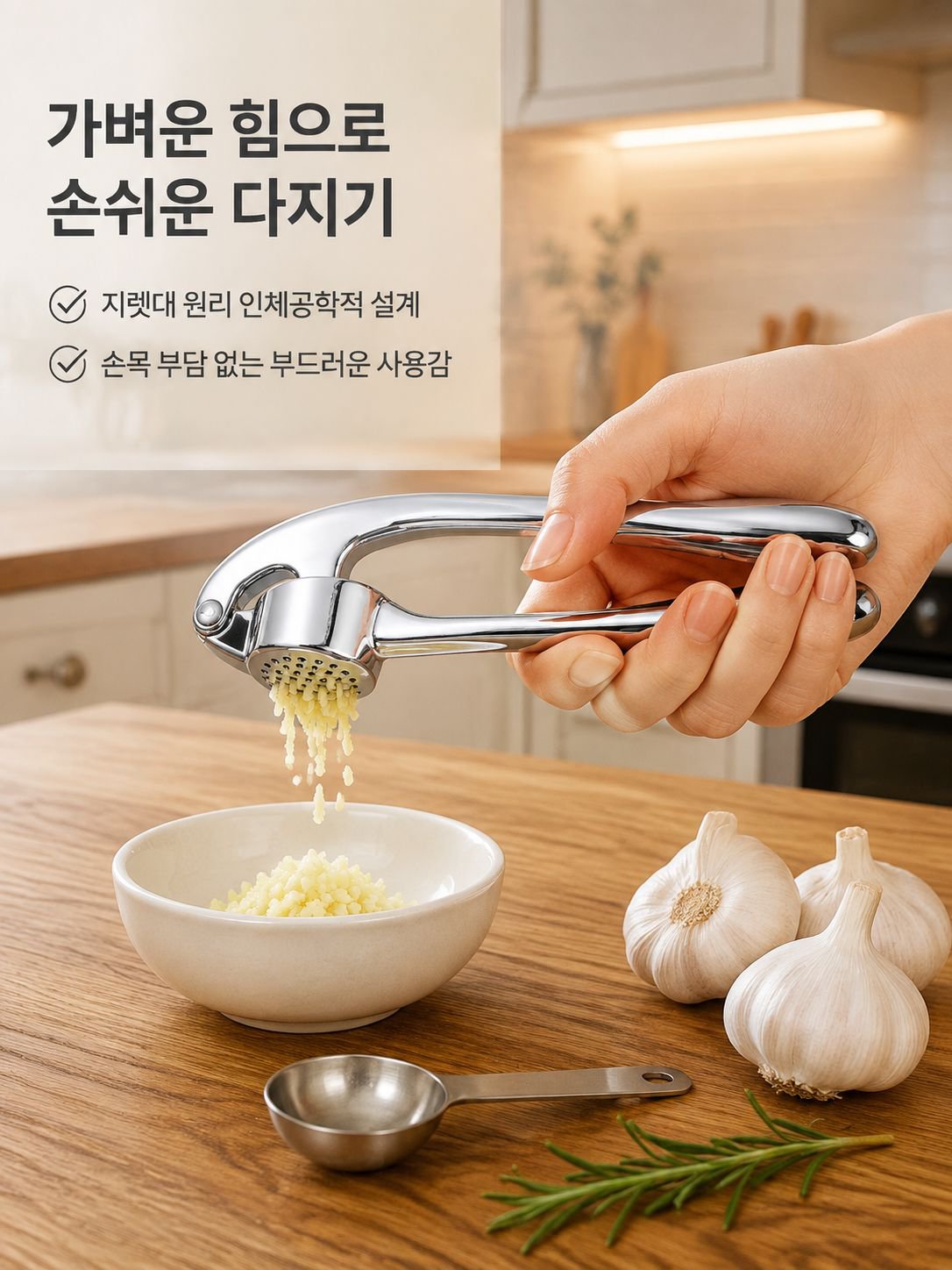 수동 마늘 믹서 분쇄기