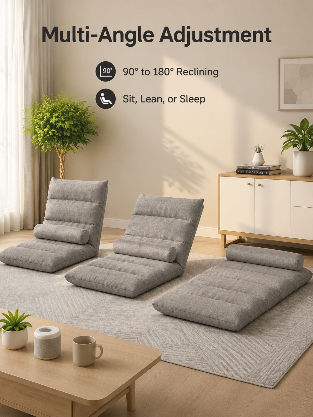 Multifunctional Foldable Lazy Floor Chair Tatami