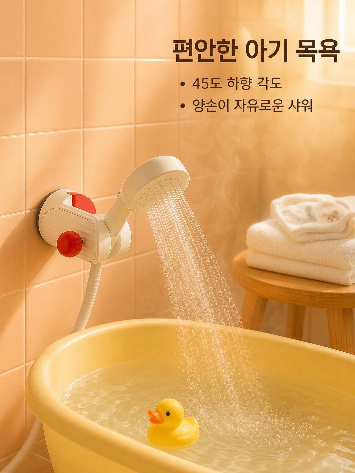 흡착식 샤워헤드 홀더