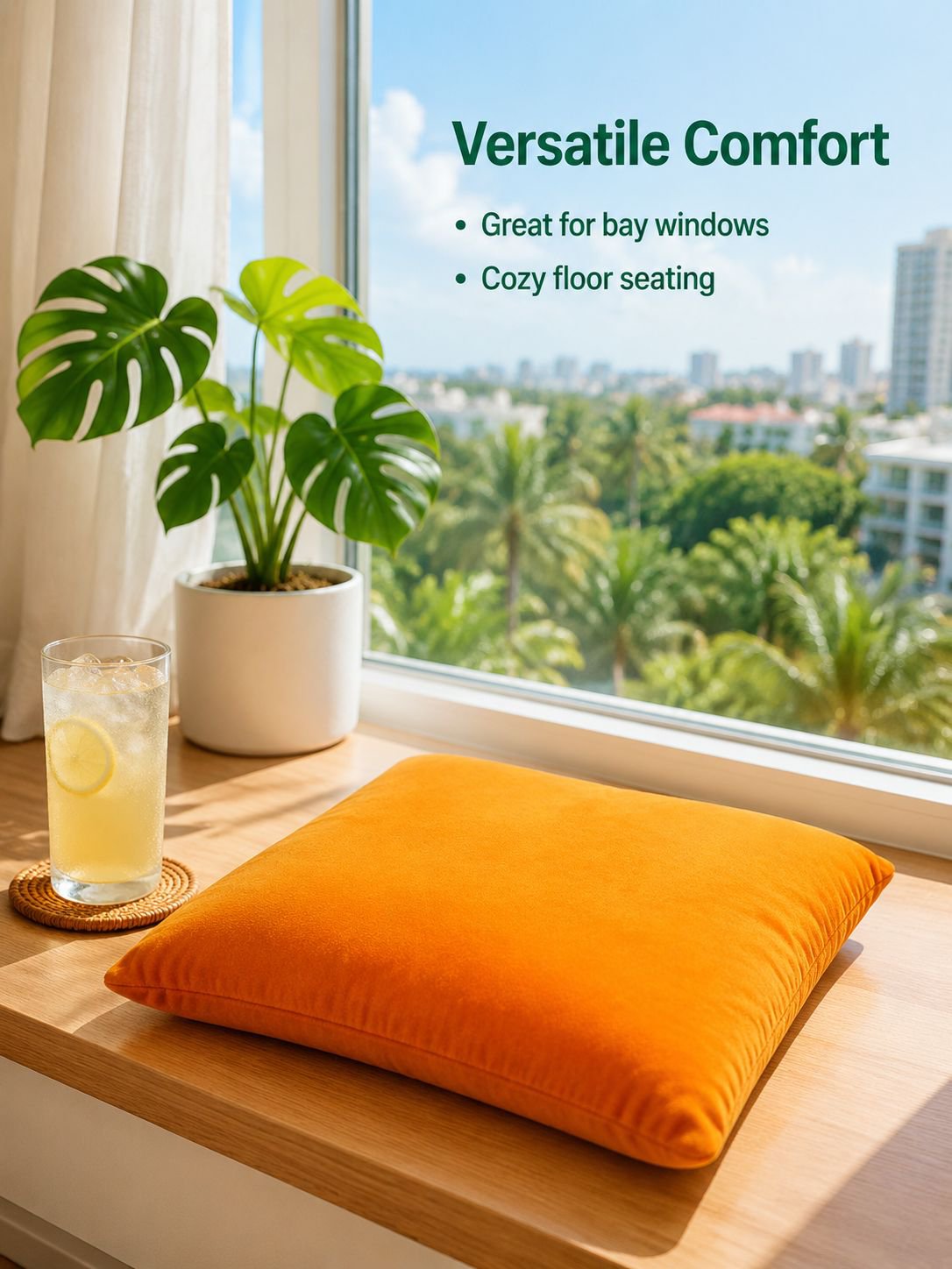 Cute Sunflower Sofa Back Pillow