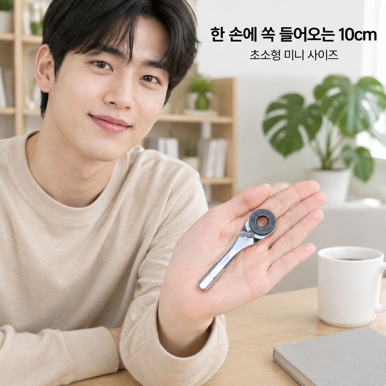 육각 미니 라쳇 렌치 좁은공간 틈새 라쳇 드라이버 자전거 가정용 수리공구