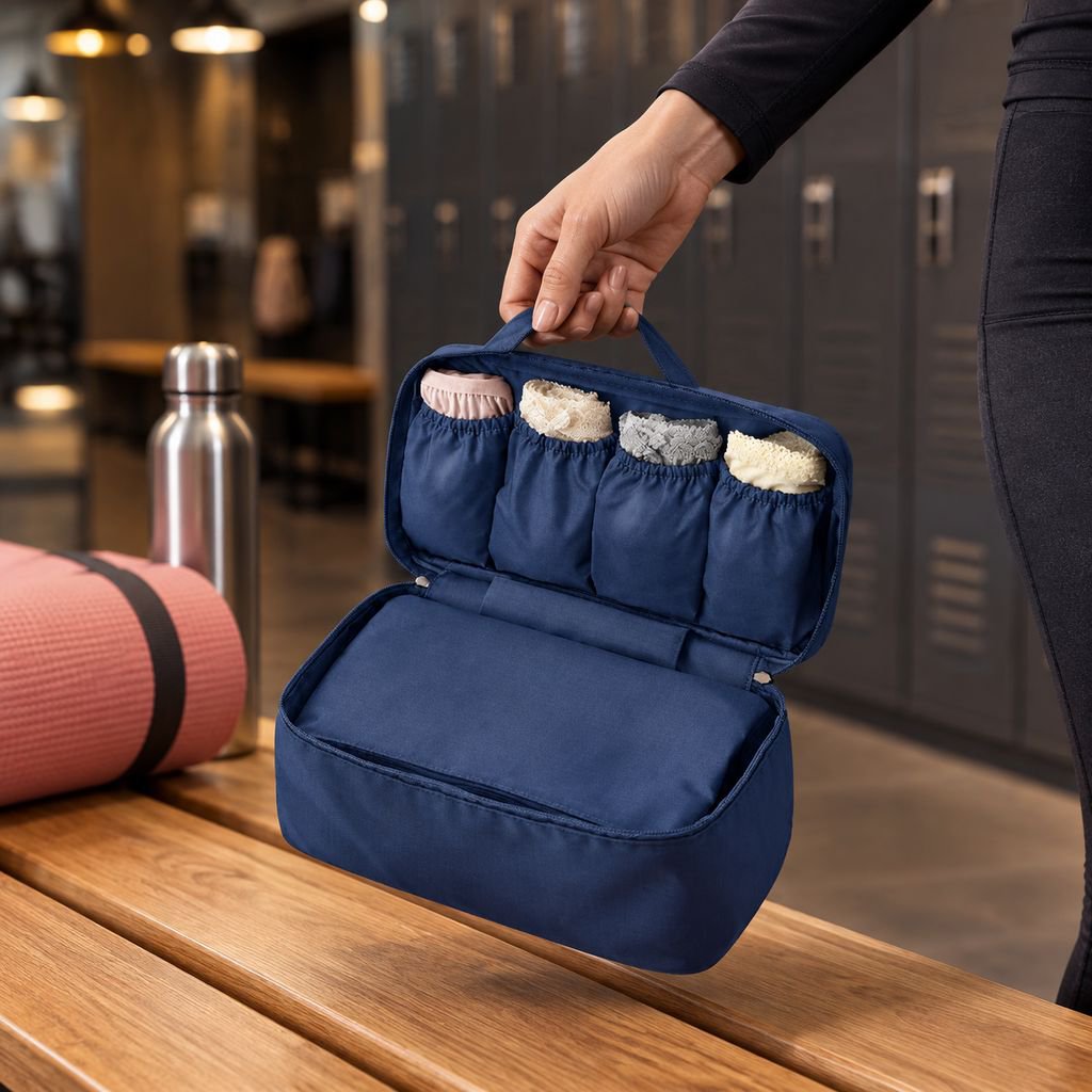 Bolsa de almacenamiento portátil para ropa interior de viaje