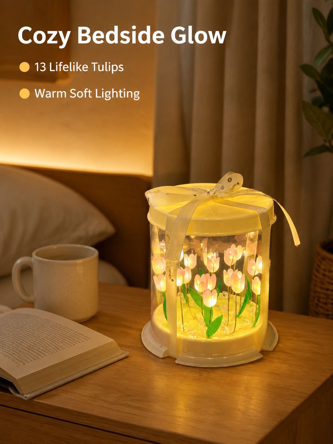 Tulip Motif Night Light