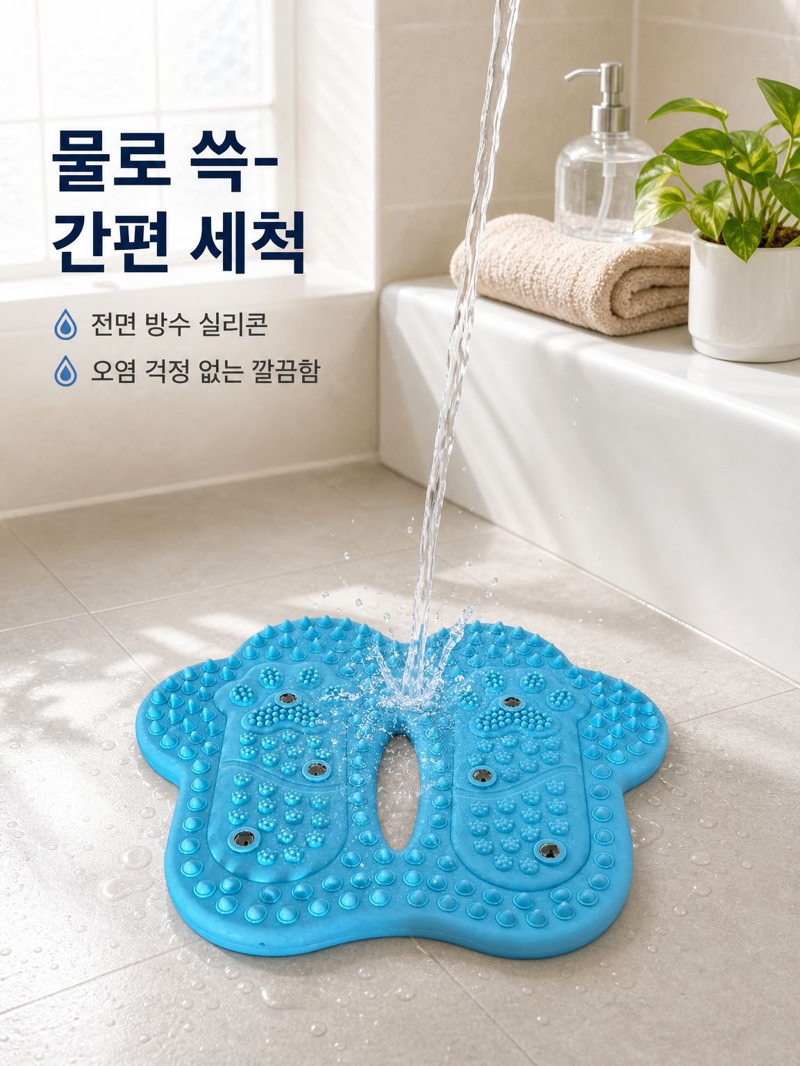 프리미엄 실리콘 발지압 마사지 스텝퍼