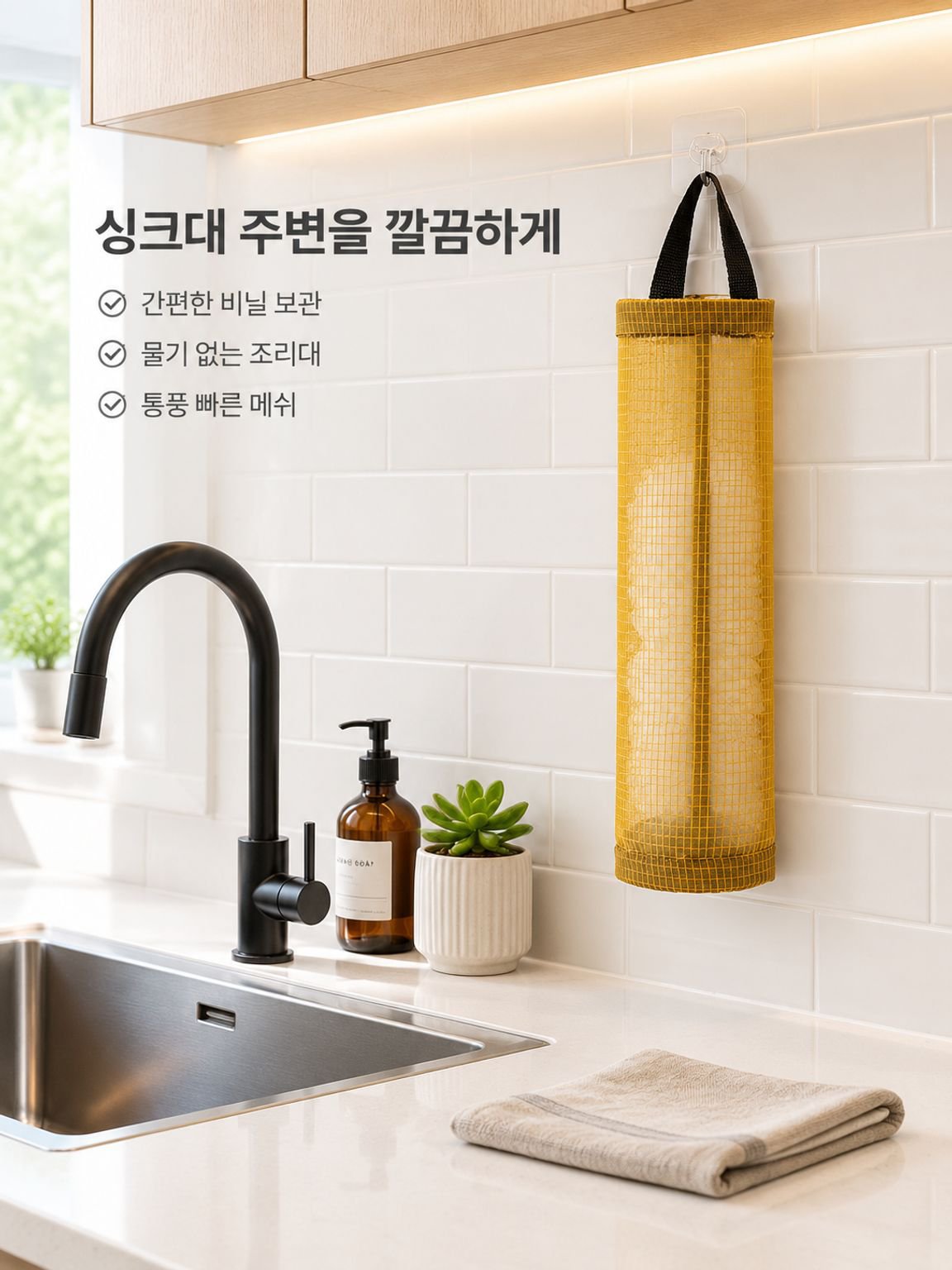 주방 정리 필수템