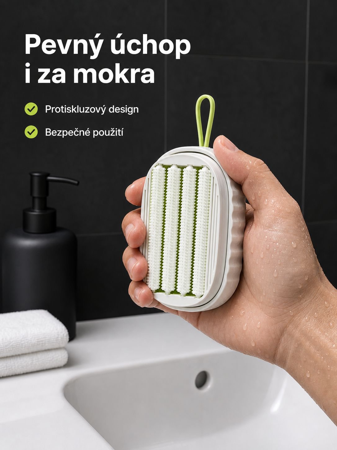 Měkký gumový váleček pro uvolnění svalového napětí