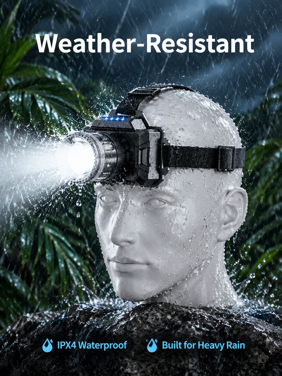 Multi-functional Fishing Tactical Headlamp
