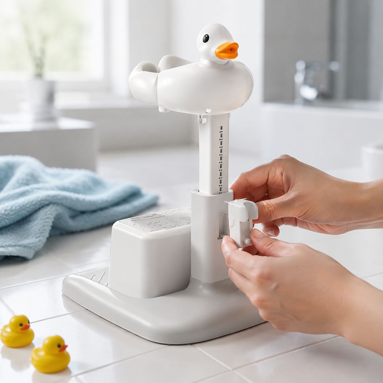 Infant bath chair with soft and comfortable support