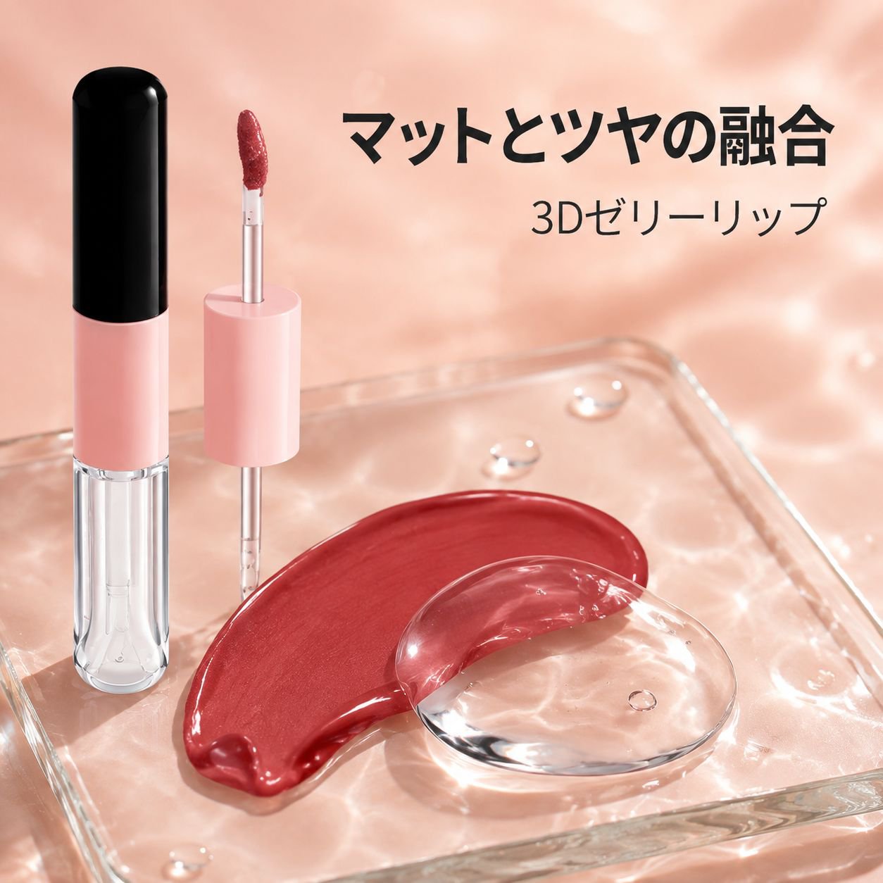 デュアルエフェクトのエッセンスリップグロス