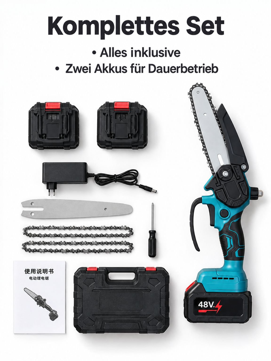 Akku-Säge für Heimwerker und vielseitige Holzarbeit