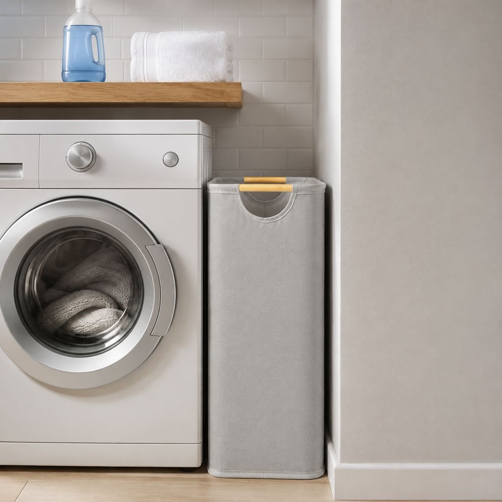 Foldable Large Laundry Hamper – Home Bathroom Toy Storage Basket
