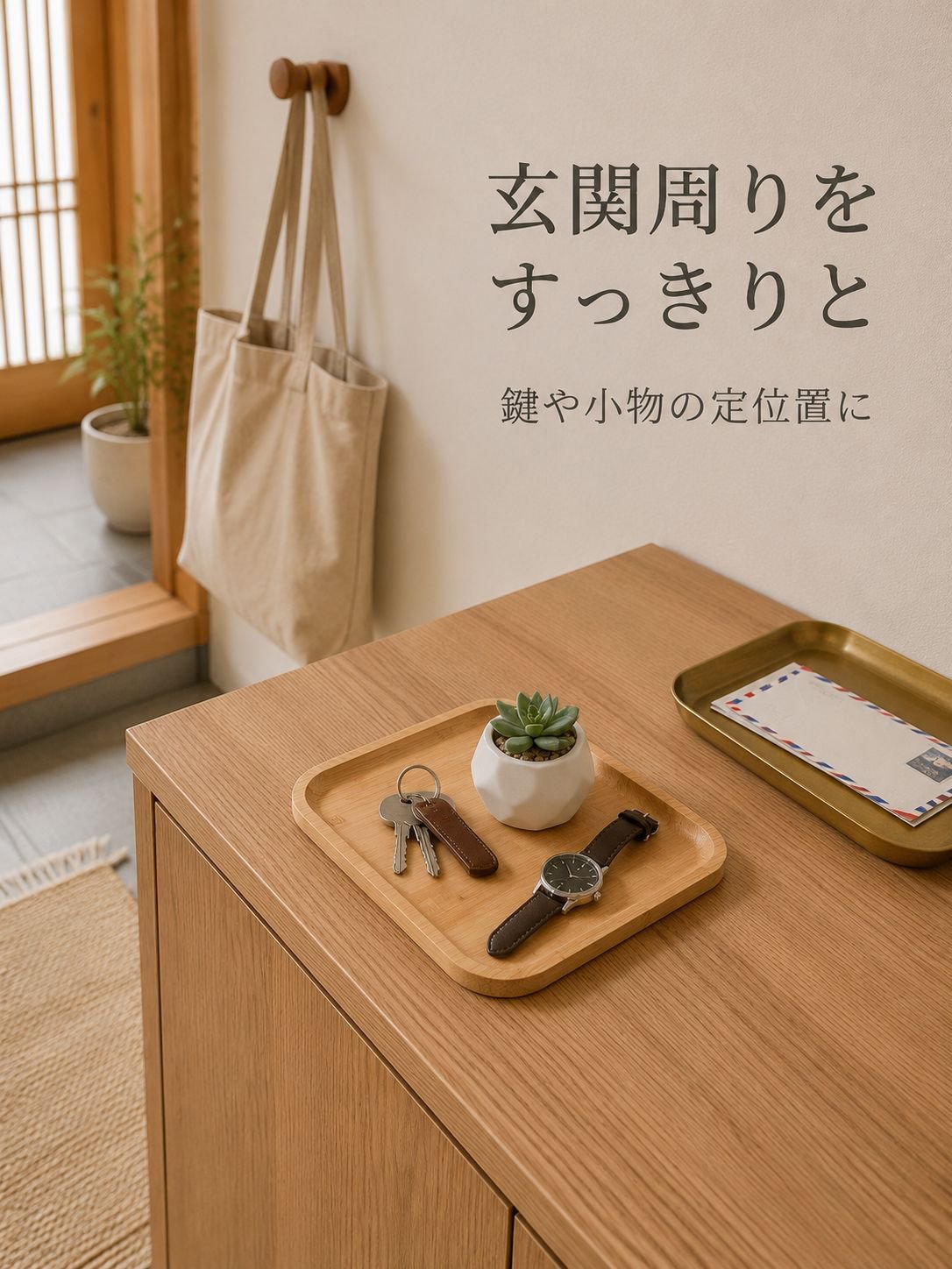 竹製ティートレイ