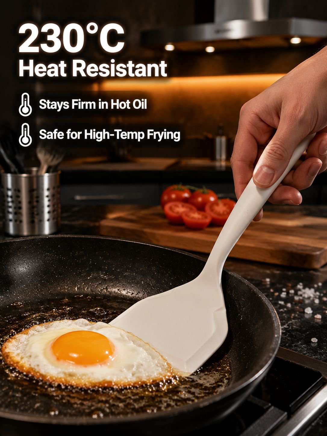 Non-Stick Silicone Pancake Spatula