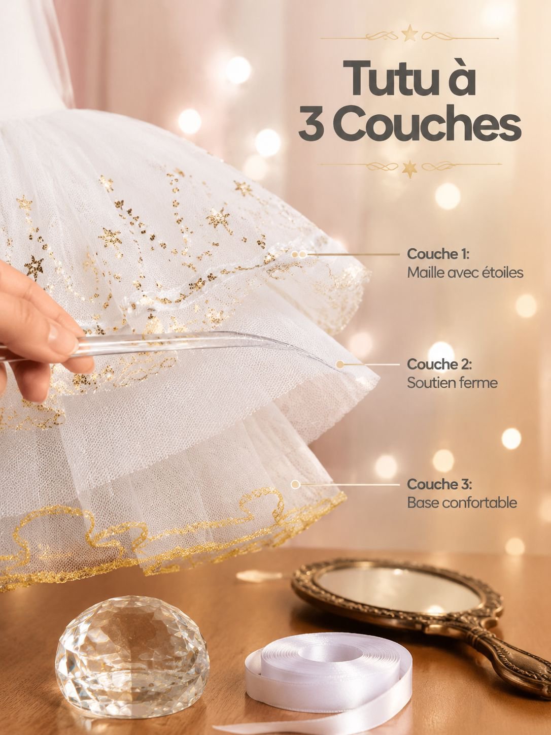 Tenue de ballet élégante pour enfant