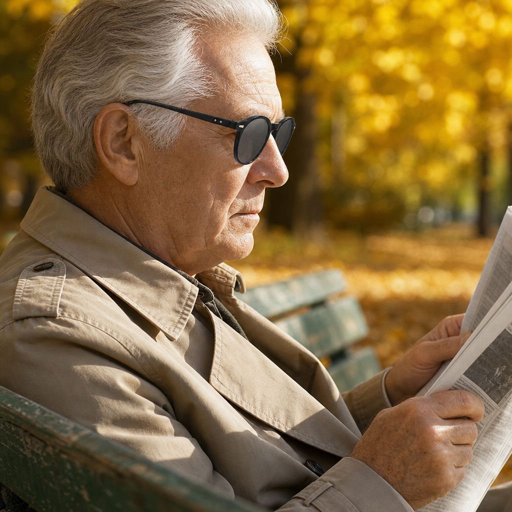 Photochromic Round Frame Reading Glasses