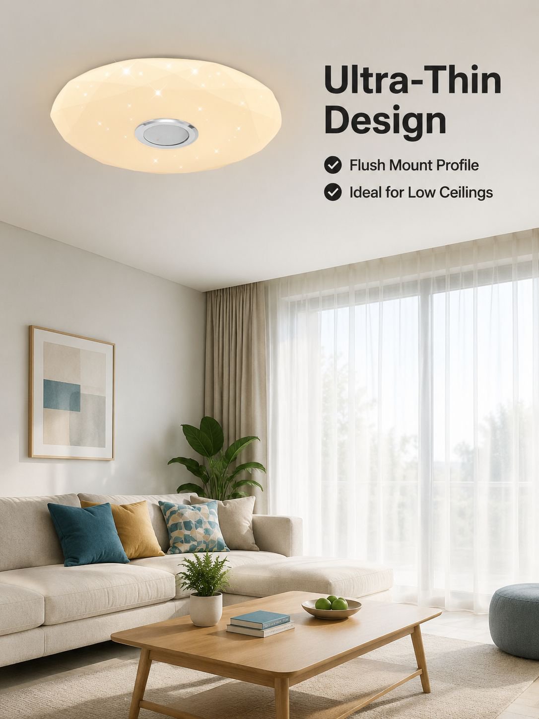 Multifunctional Smart Ceiling Fixture