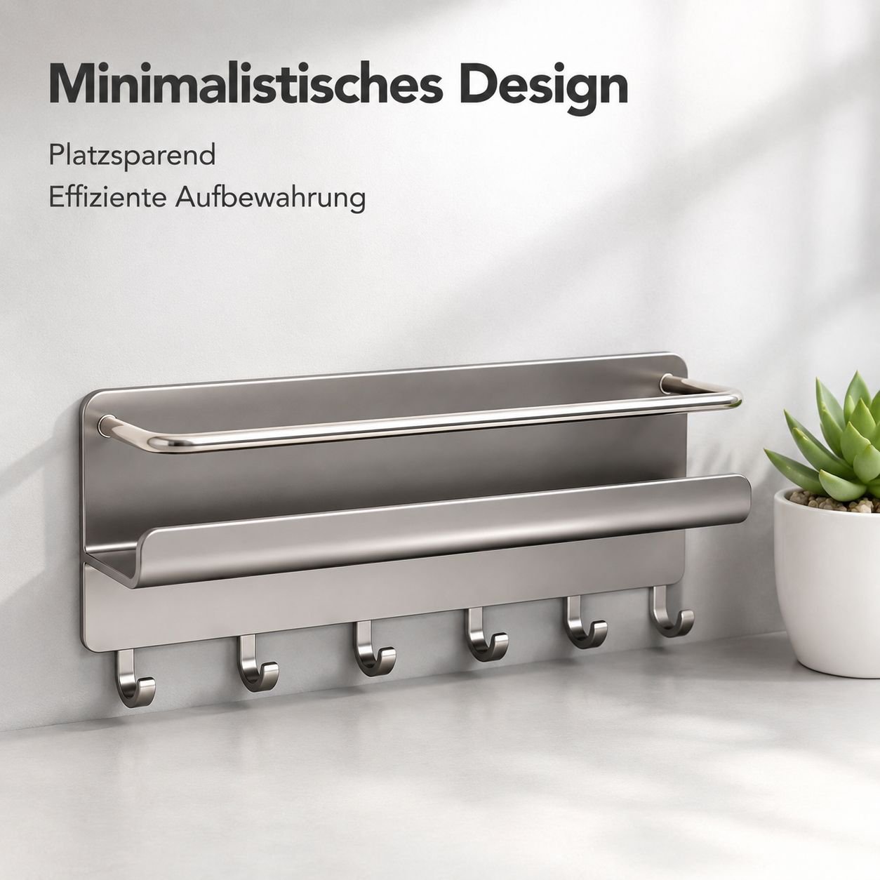 Magnetische Aufbewahrungshaken an der Kühlschrankseite/Türrückseite
