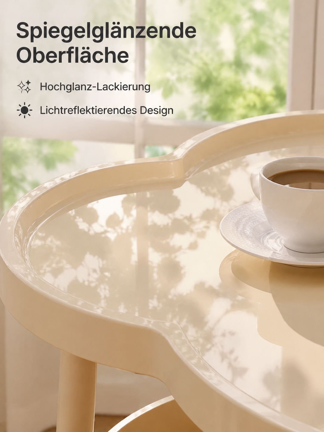 Mobiler Beistelltisch für Sofa, Nachttisch und Aufbewahrung zu Hause