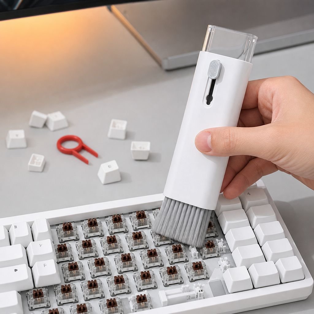 Effektives Set für die Reinigung von PC und Bildschirm