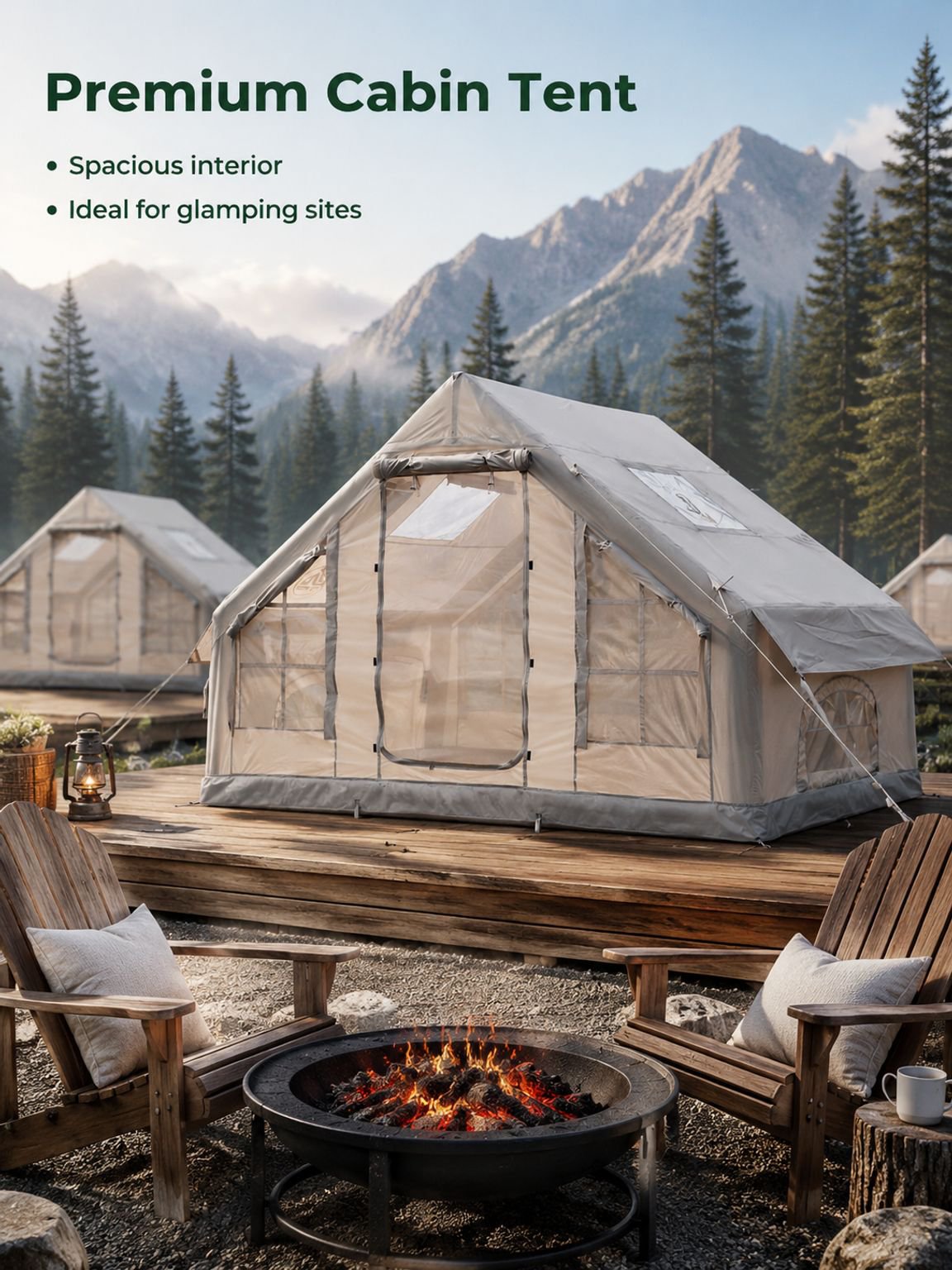 High-quality tent for outdoor events and rentals