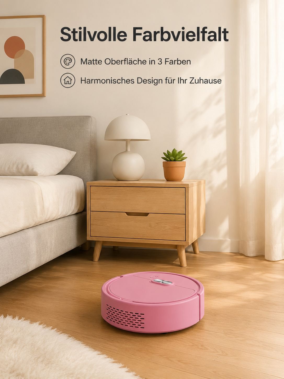 Intelligenter Staubsauger- und Wischroboter für Zuhause