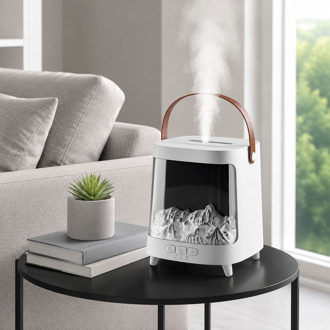 Aurora Large Capacity Aromatherapy Humidifier Silent for Bedroom Home