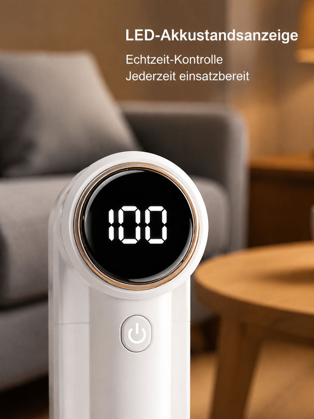 Intelligenter Digitalanzeige-Akku-Fusselrasierer, Elektrorasierer, Tragbarer Fusselentferner