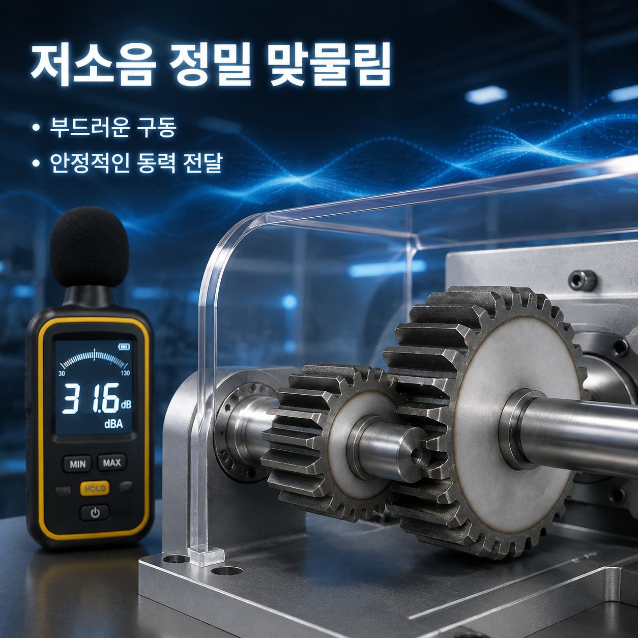 고정밀 비표준 전동 기어 가공