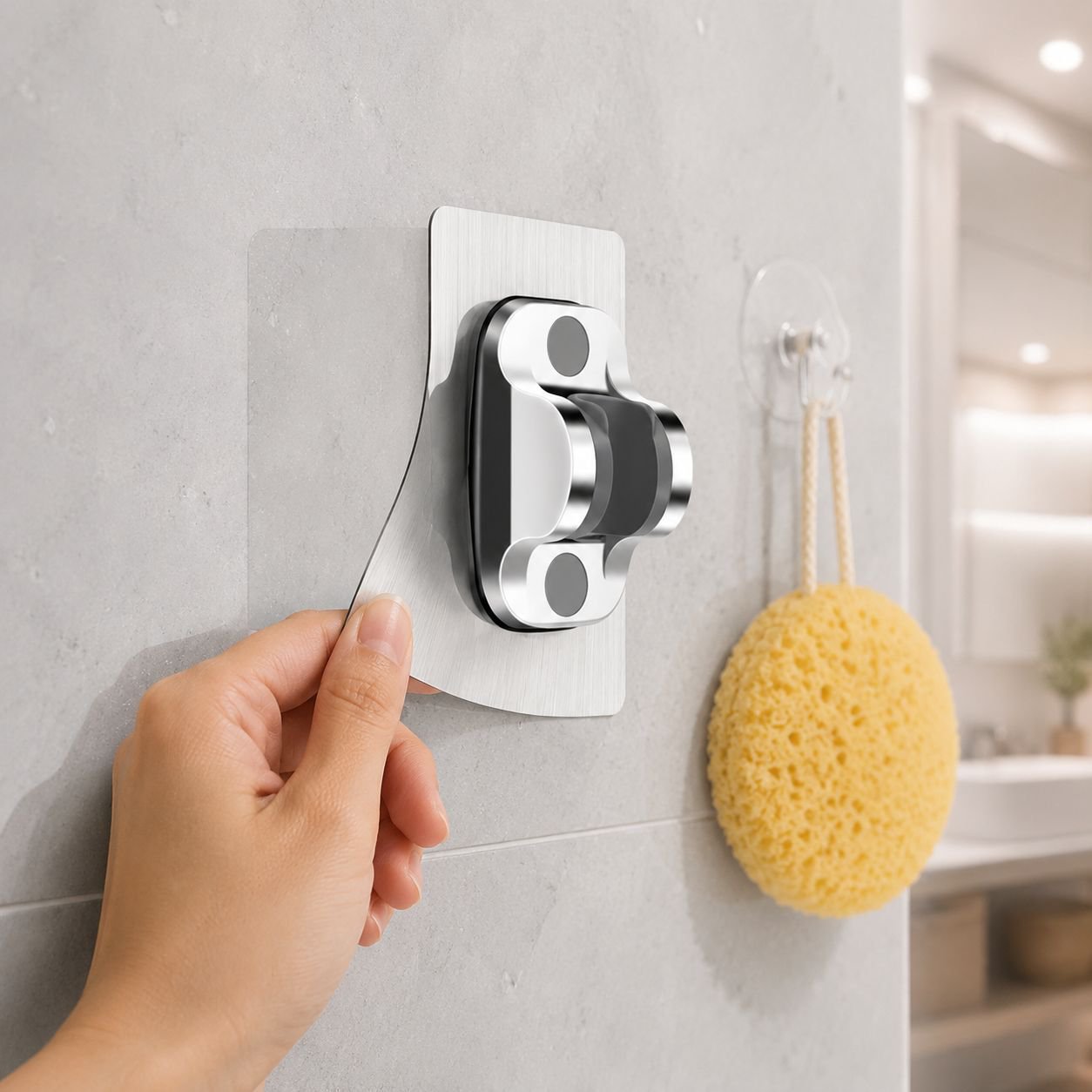Easy installation of the rotatable shower head holder