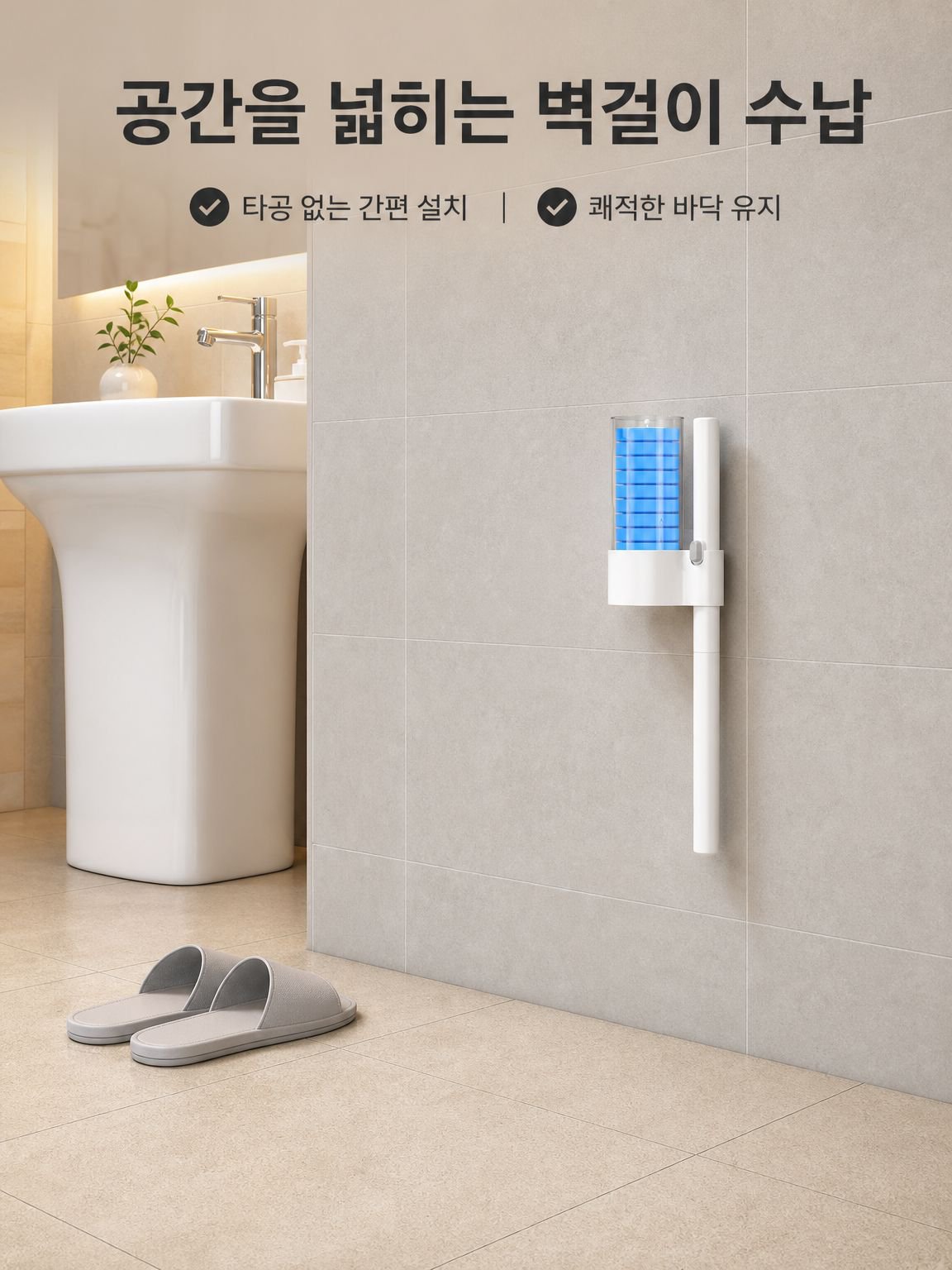 여행용 일회용 변기브러시