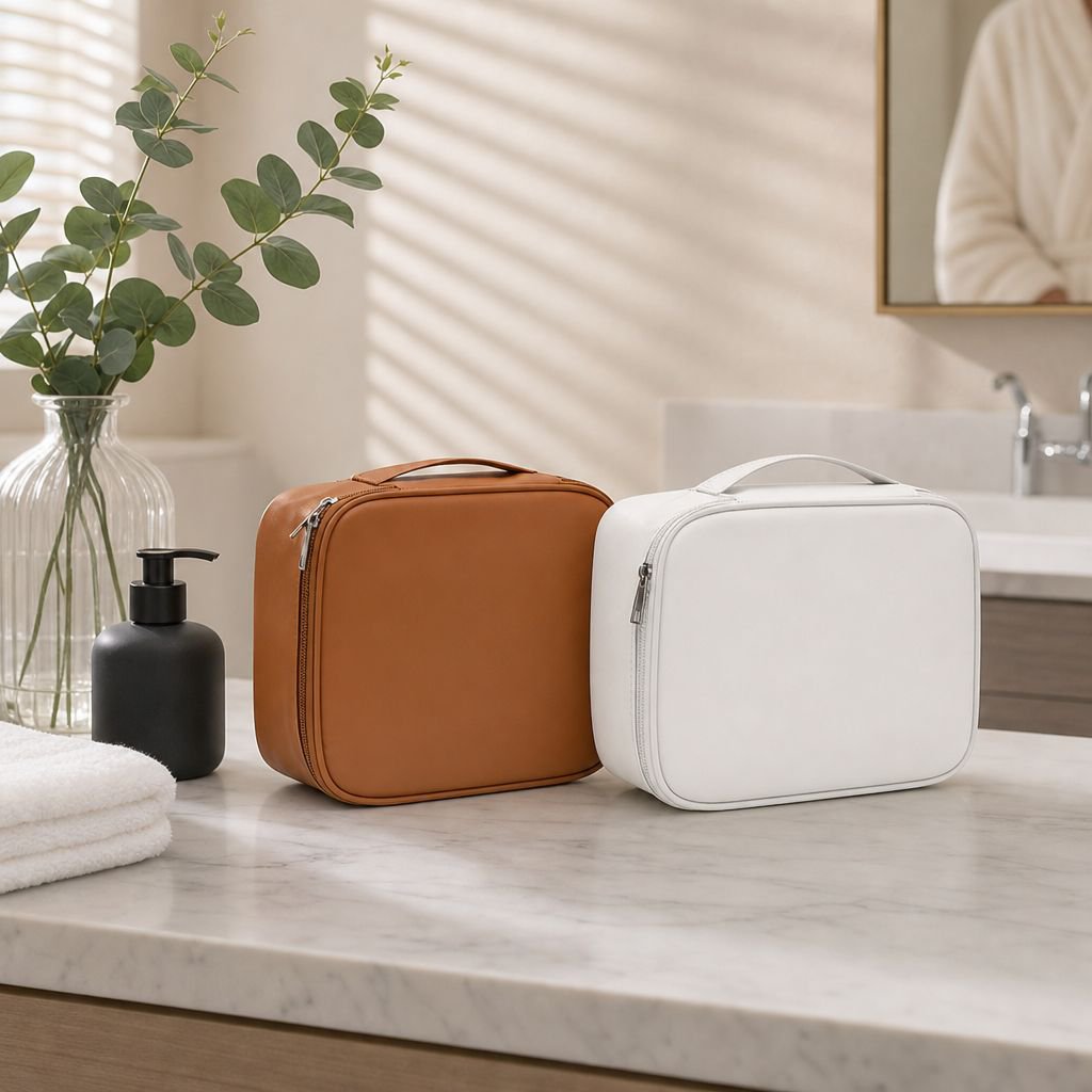 Multi-functional 3-Piece Cosmetic Bag Set